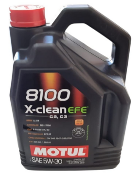 Motul 5W30 Motor Yağı 8100 X-Clean Efe 5 lt