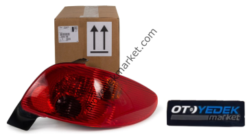 PEUGEOT 206 HB (1999-2009) ARKA STOP SAĞ (ORİJİNAL)