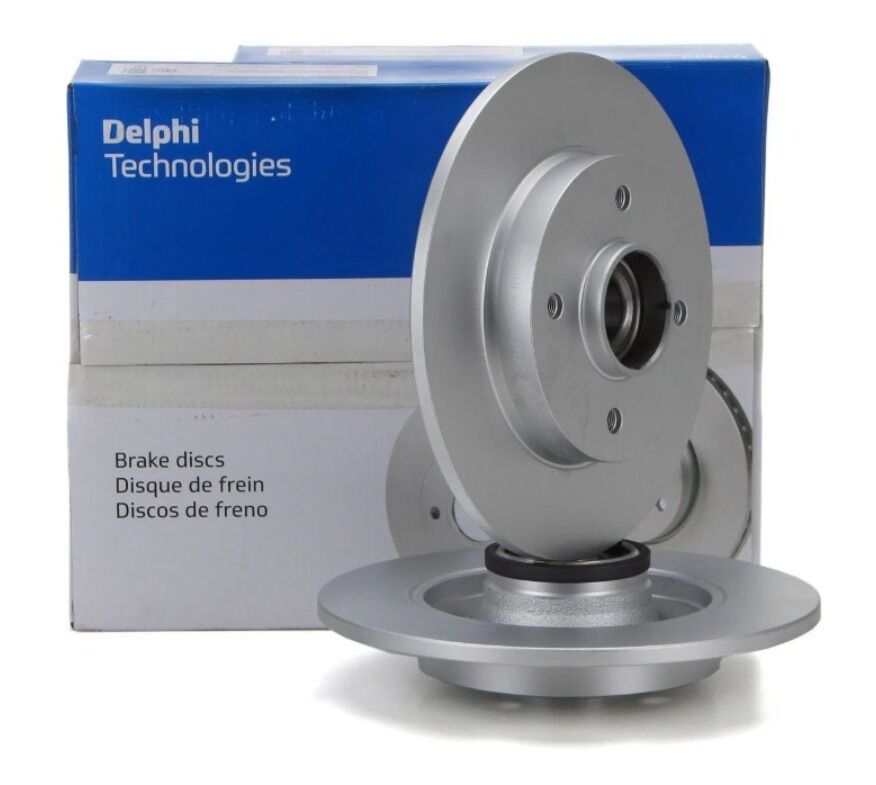 Citroen C4 (2012-2016) Benzinli Arka Fren Disk Takımı Rulmanlı (Delphi)