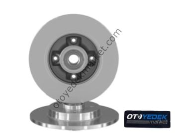 Peugeot 3008 (2009-2015) Arka Fren Disk Takımı Rulmanlı (Ayd)