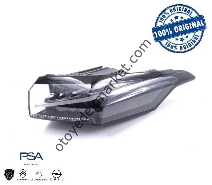 Peugeot 308 (2022-2024) Sağ Arka Dış Stop Lambası - Full Led (Orijinal)