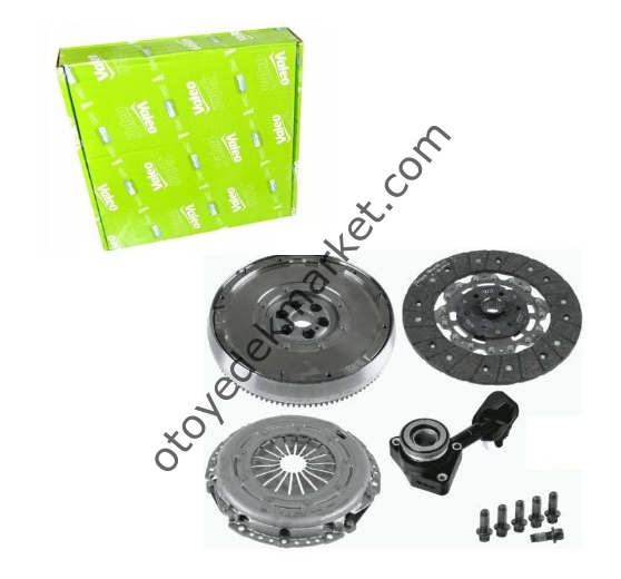 Ford Focus (2008-2011) 1.6 Tdci Debriyaj seti -Bilya -Volan Komple Set (Valeo)