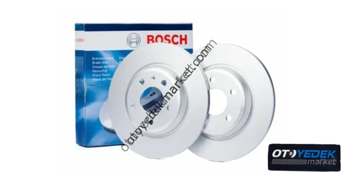 CİTROEN C-ELYSEE (2012-2024) 1.2 BENZİNLİ ÖN FREN DİSK TAKIMI (BOSCH)