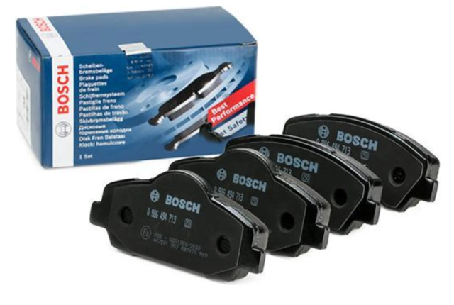 CİTROEN C-ELYSEE (2012-2022) 1.2 BENZİNLİ ÖN FREN BALATA TAKIMI (BOSCH)