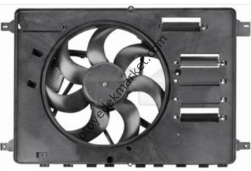 Ford Mondeo (2007-2014) Fan Ve Motor Komple (Kale)