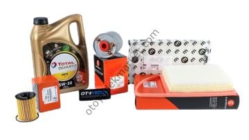 Peugeot 301 (2012-2017) 1.6 Dizel Filtre Seti  (Orijinal Eurorepar) Ve 5W30 Motor Yağ