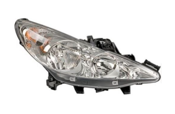 PEUGEOT 207 (2006-2012) SAĞ ÖN FAR (İTHAL)