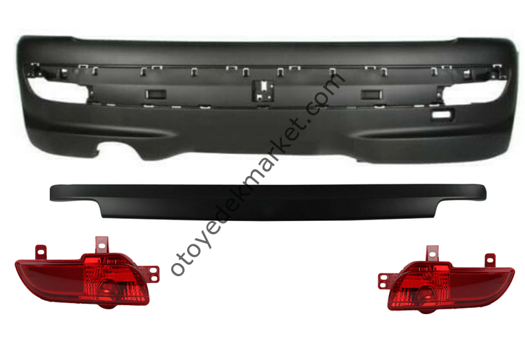 PEUGEOT 206+ (2009-2011) Arka Tampona Çevirme Seti