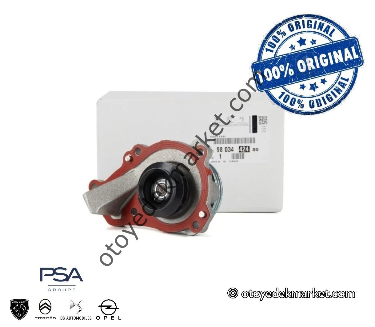 Peugeot 208 (2020-2024) 1.2 Benzinli Su Pompası / Devirdaim (Orijinal)