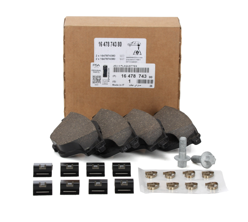 Citroen C5 Aircross (2018-2025) Arka Fren Balata Takımı (Orijinal)