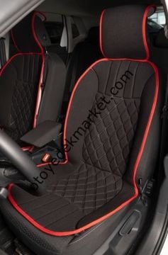 Space Elegance 2'li Set Minder Siyah-Kırmızı
