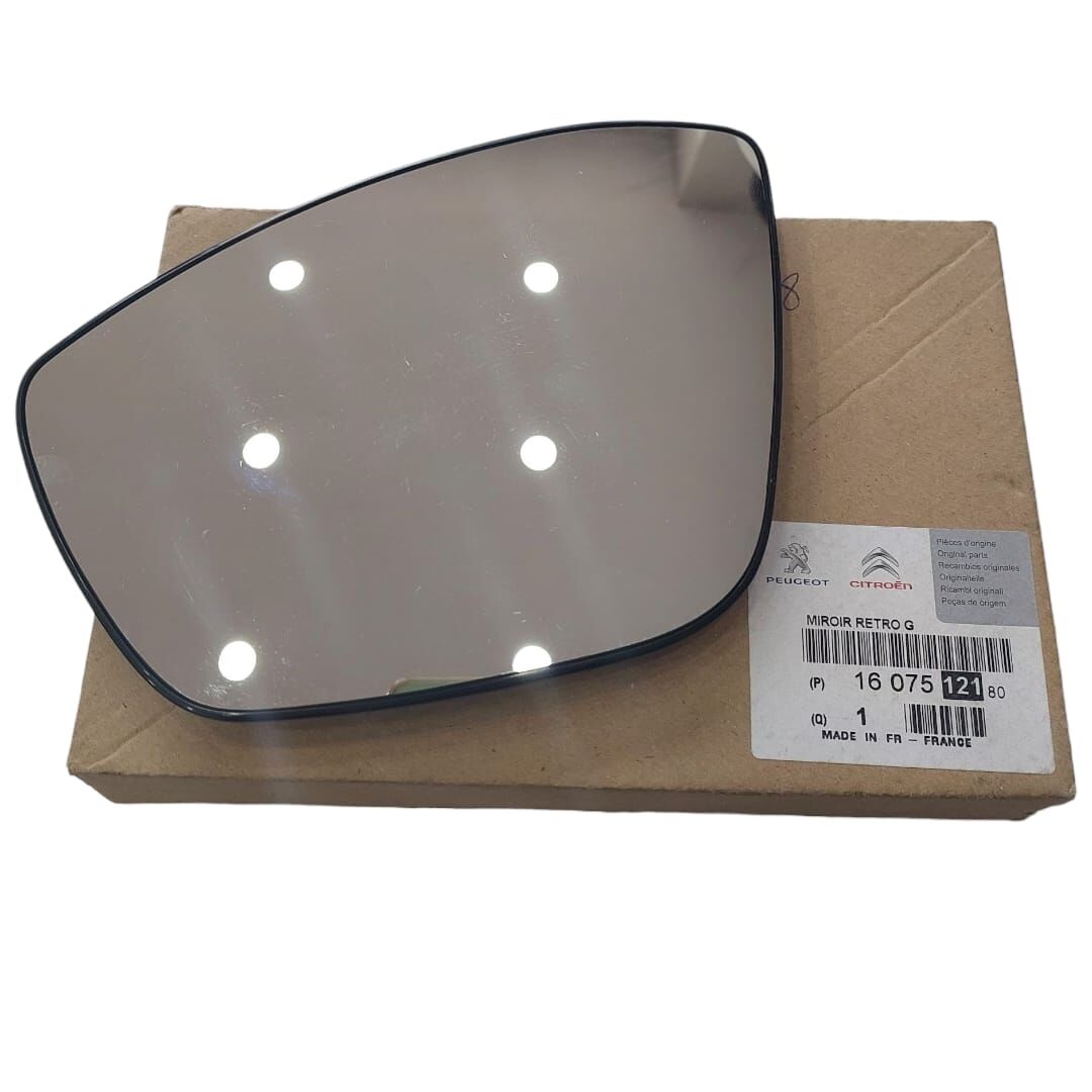 Peugeot 208 (2012-2019) Sol Ayna Camı (Orijinal)