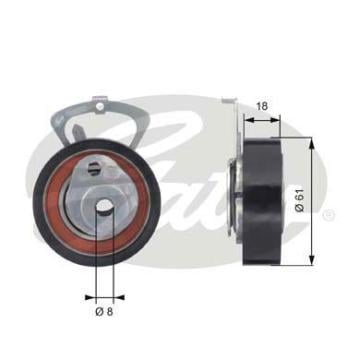 FORD FOCUS (2004-2012) GERGİ RULMANI 16V FOCUS 2.0 TDCİ (GATES)