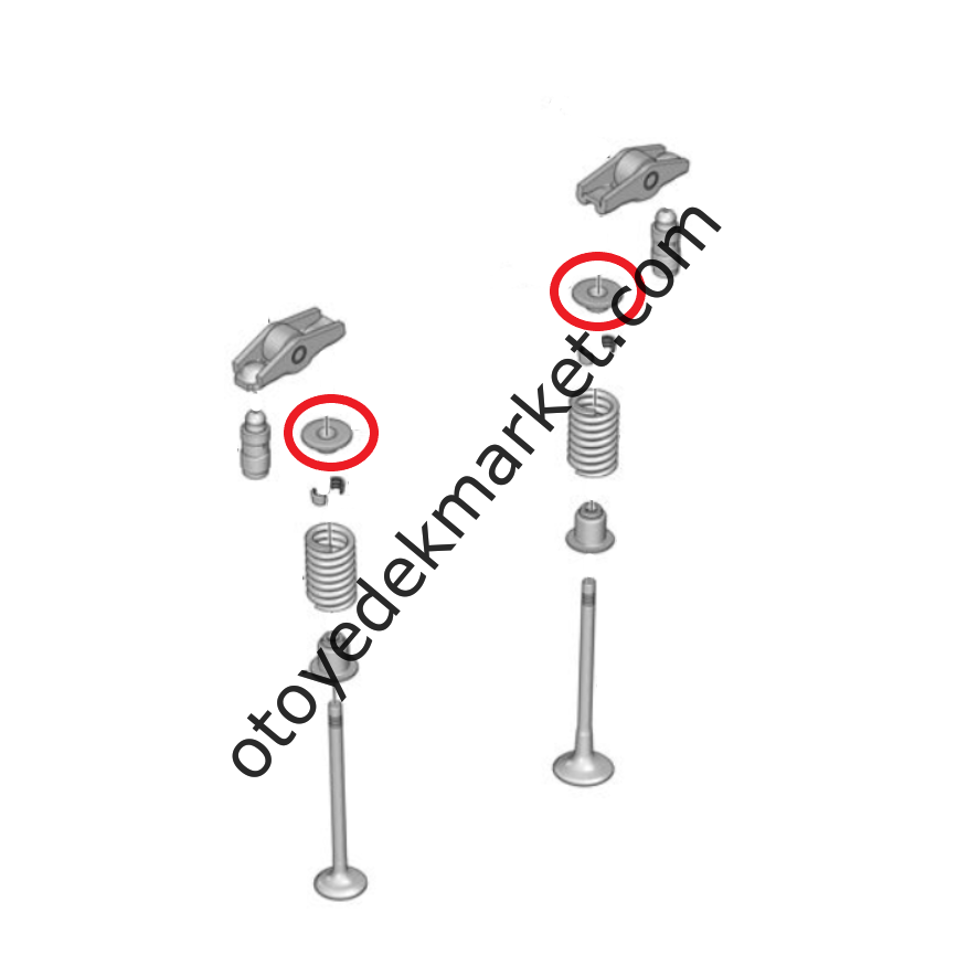 Opel Astra (2022-2024) 1.5 Dizel Supap Yayı Tablası / Şapkası (Orijinal)