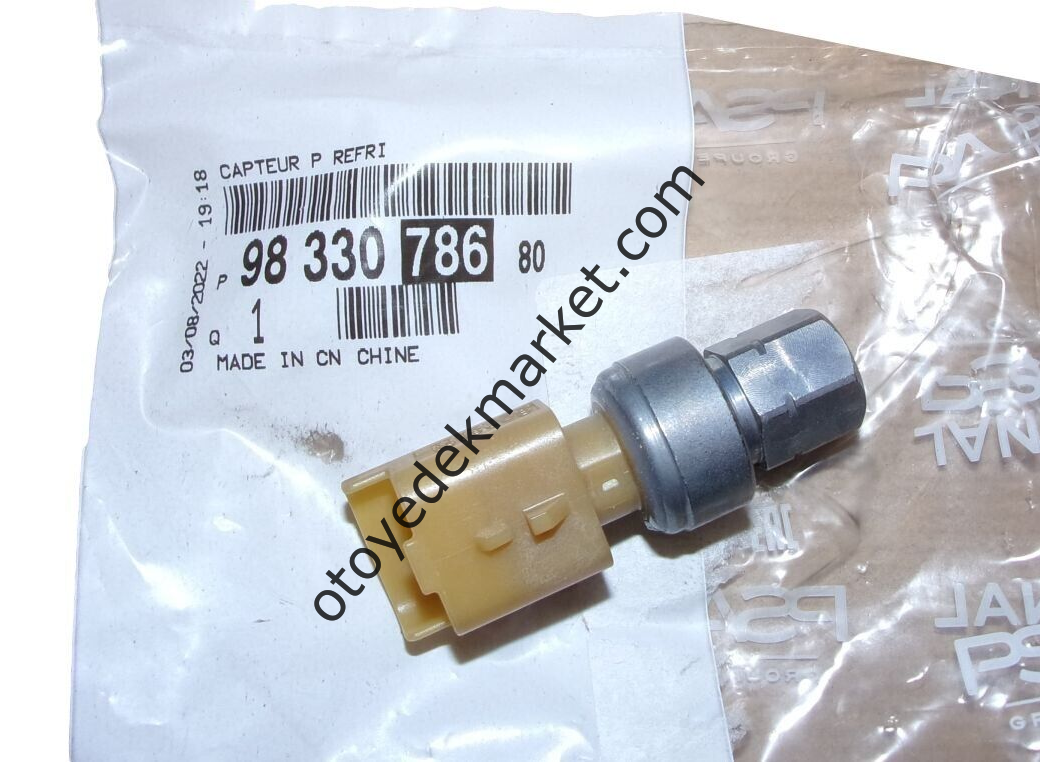 Peugeot 207 (2006-2012) 1.4 ve 1.6 Benzinli Klima Basınç Müşiri (Orijinal)
