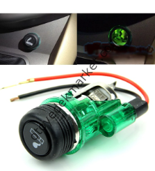 Space Yeşil Işıklı Çakmak 24V