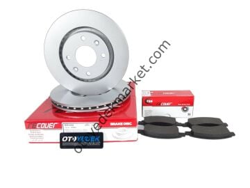 PEUGEOT 208 (2012-2019) BALATA VE DİSK SETİ (RECOVER)