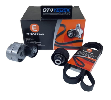 Peugeot 206 (2003-2011) 1.4  Hdi Alternatör Kütüklü Kayış Seti (Orijinal Eurorepar)