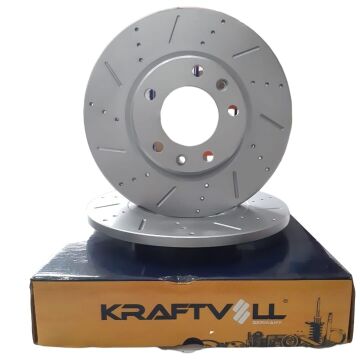 Citroen C4 Picasso (2014-2018) Performans Delikli Arka Fren Disk Takımı (Kraftvoll)