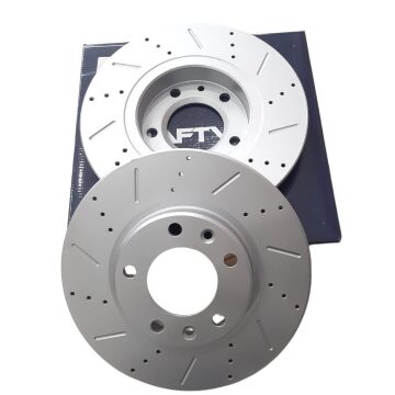 Citroen C4 Picasso (2014-2018) Performans Delikli Arka Fren Disk Takımı (Kraftvoll)