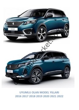 Peugeot 5008 (2017-2024) Ön Fren Balatası (Blueprint)