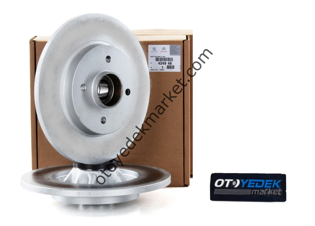 Peugeot Partner Tepee (2008-2018) Arka Disk Takımı Rulmanlı (Orijinal)