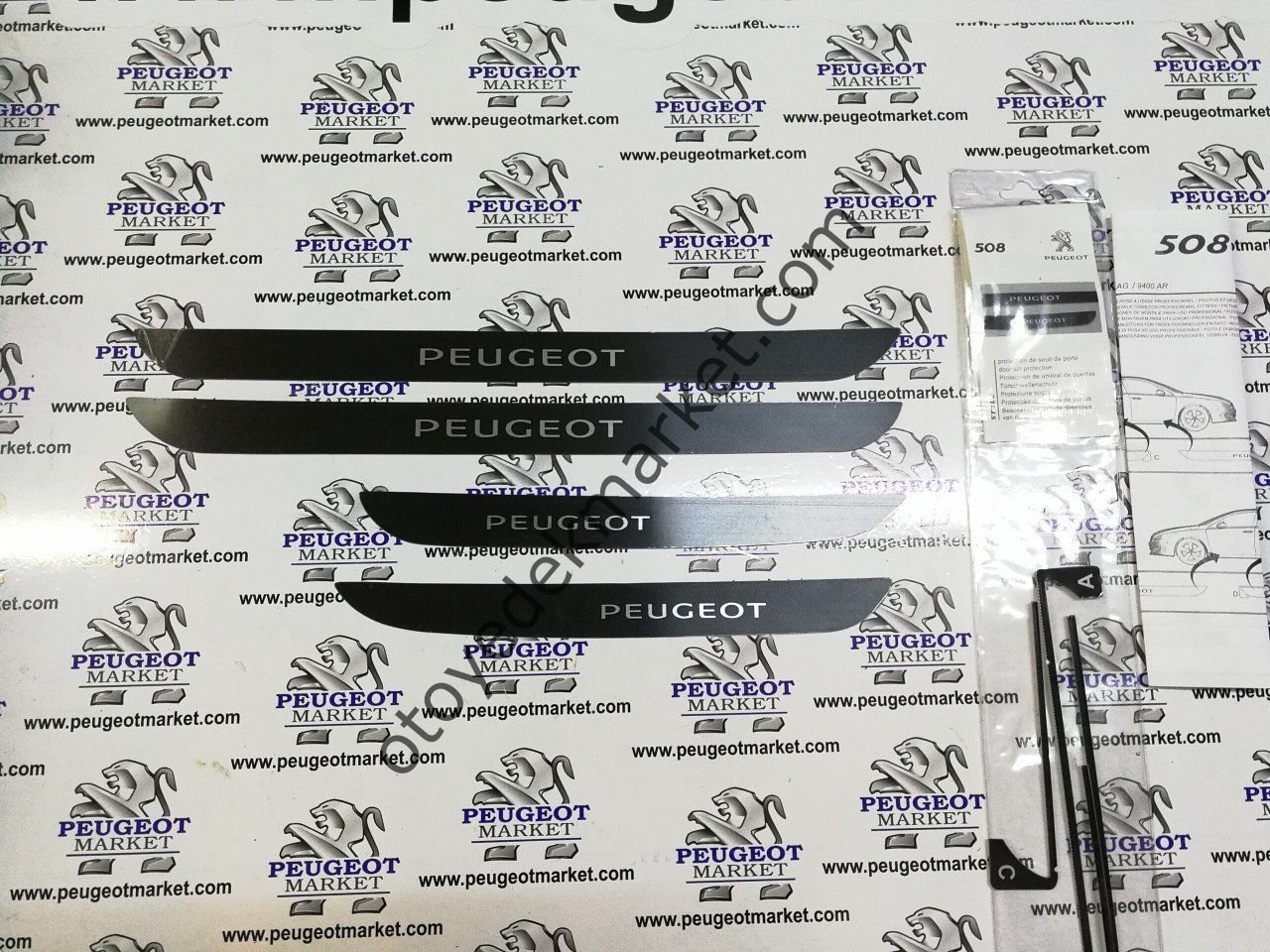 PEUGEOT 508 KARBON KAPI EŞİK ÇITA TAKIMI (ORJİNAL)