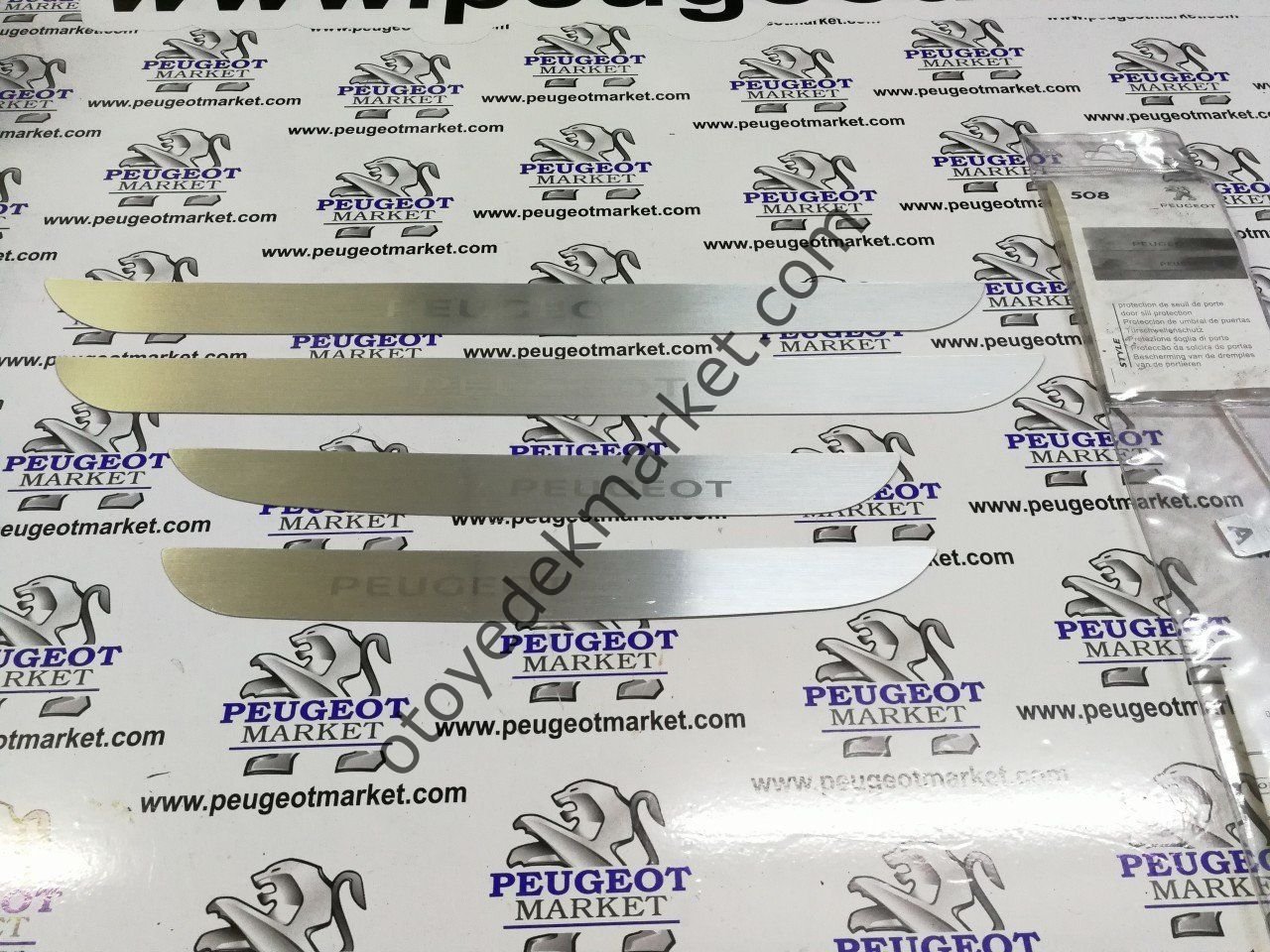 PEUGEOT 508 KROM KAPI EŞİK ÇITA TAKIMI (ORJİNAL)