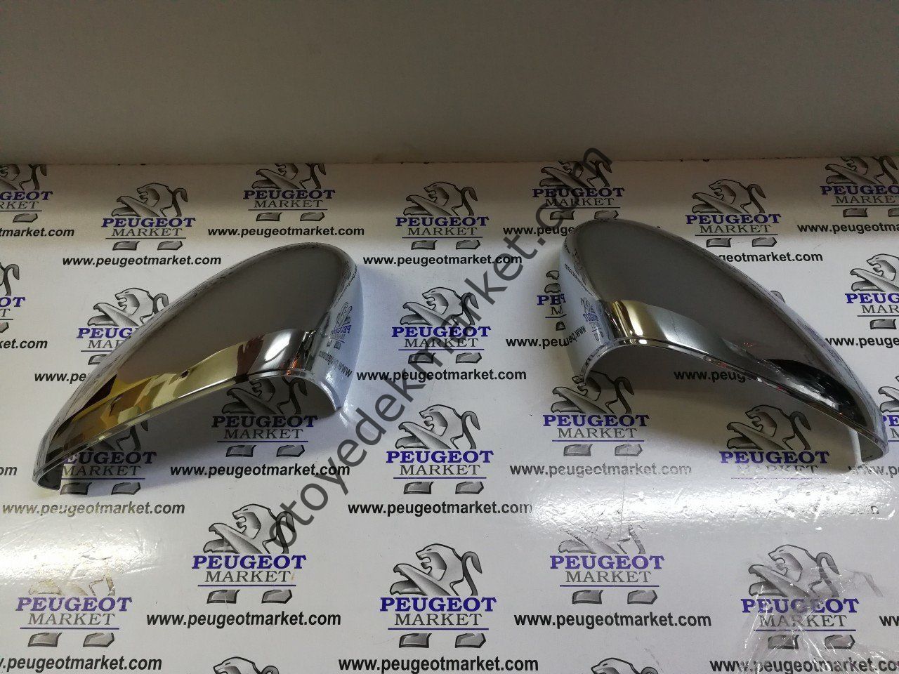 PEUGEOT 508 DİKİZ AYNA KAPAĞI KROM TAKIM (ORJİNAL)