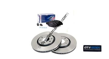 OPEL ASTRA J 1,3 DİZEL TURBO ÖN FREN BALATA DİSK SETİ (BOSCH)