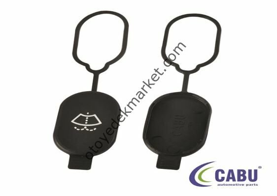 Ford Focus (2004-2007) Cam Su Depo Kapak Siyah (Cabu)