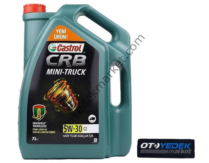 Castrol 5w30 Mini Truck 7 Litre Motor Yağı Partiküllü Hafif Ticari Araçlar İçin (Castrol)