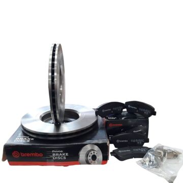 Peugeot 207 (2006-2012) 1.4 Ön Fren Disk Ve Balata Takımı (Brembo)