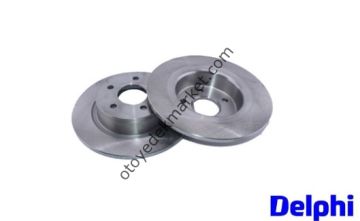 Ford Connect (2002-2013) Arka Fren Diski 278 Mm 1.8 Tdci (Delphi)