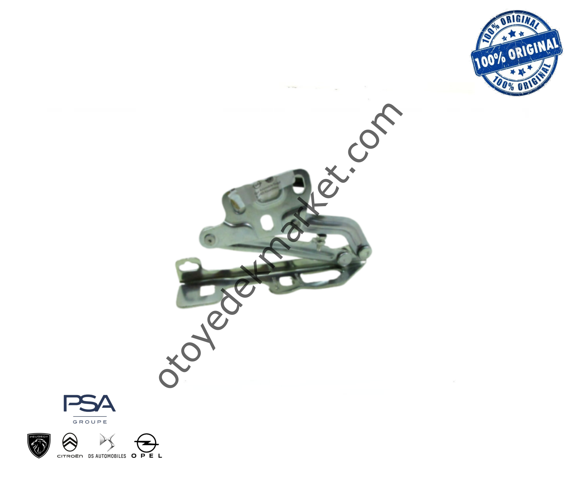 Peugeot 2008 (2020-2023) Motor Kaput Menteşesi, Sol (Orijinal)