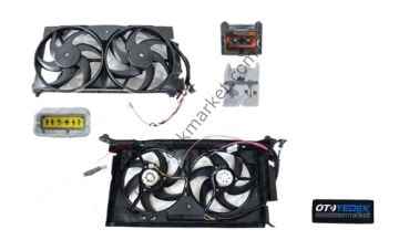 Peugeot Partner (1998-2008 ) Fan Motor Ve Davlumbaz Takımı (İthal)