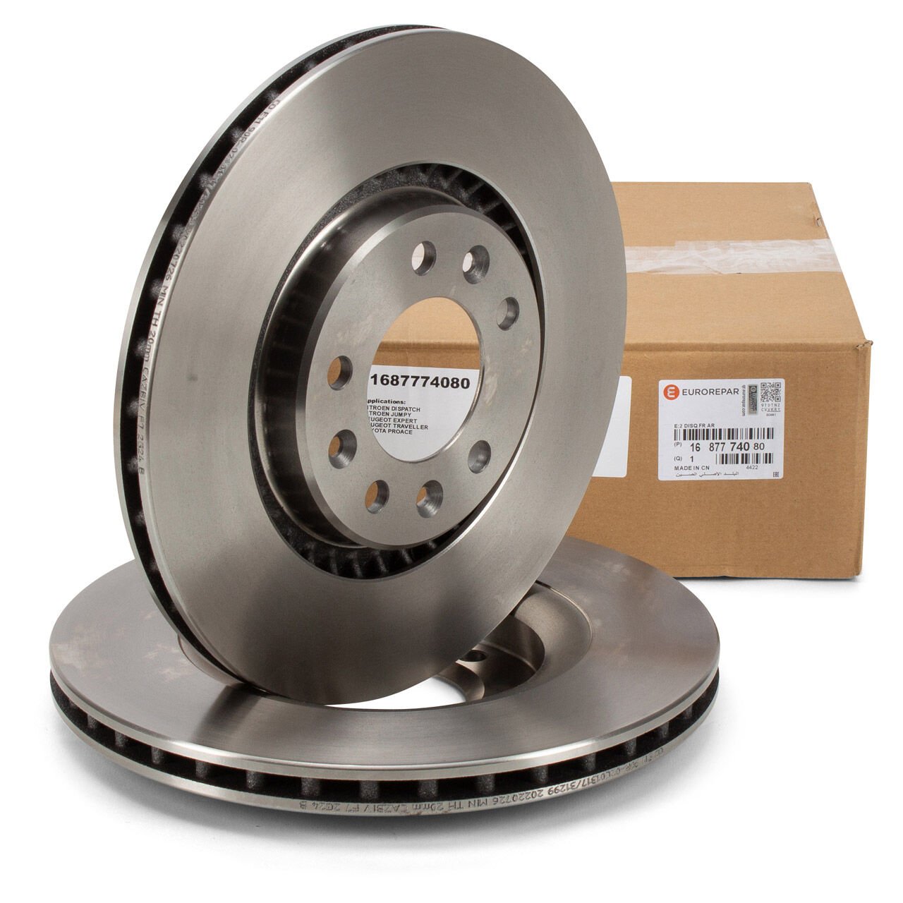 Peugeot Expert (2017-2025) Arka Fren Disk Takımı (Orijinal Eurorepar)