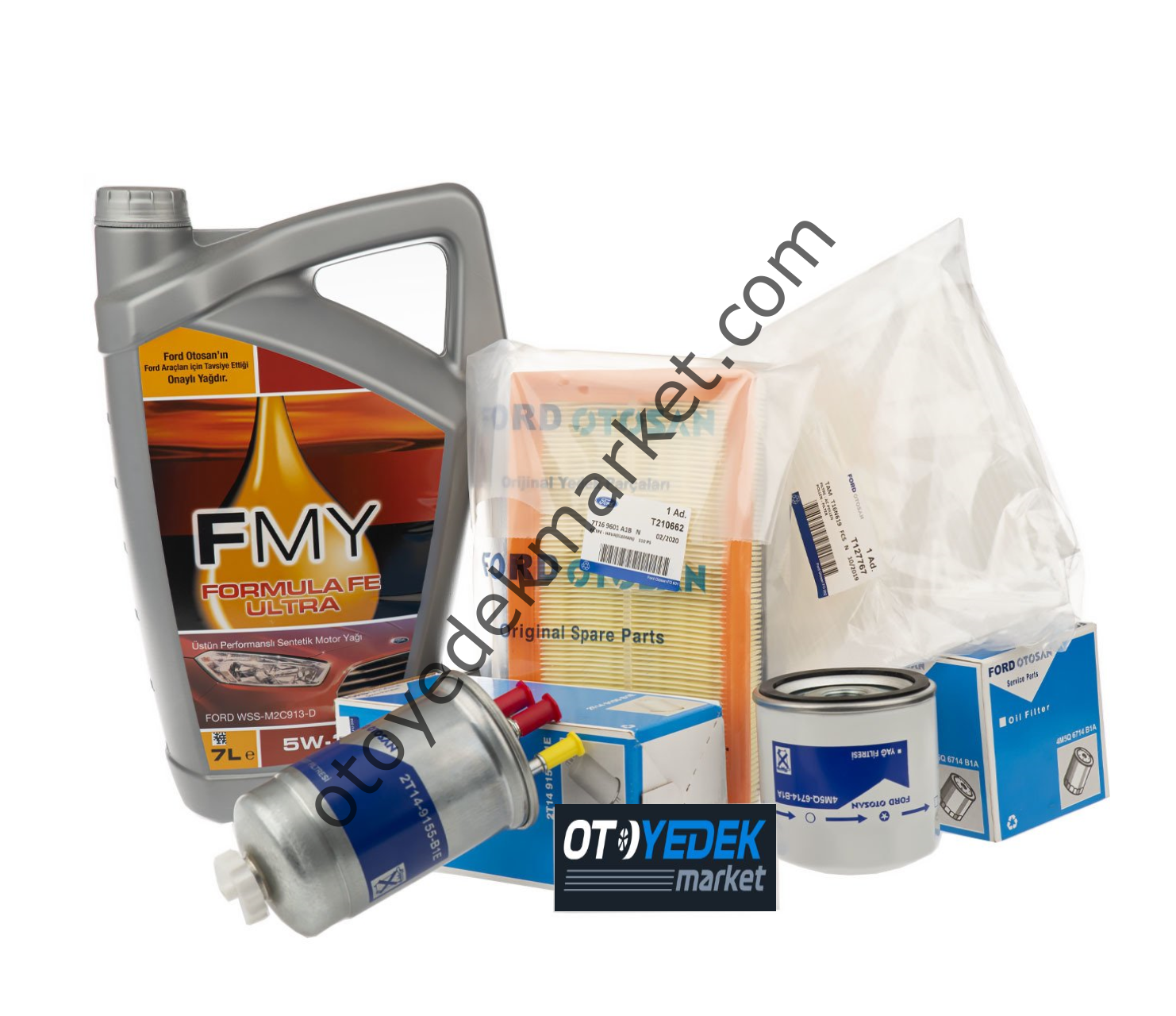 Ford Connect (2003-2008) 1.8 Tdci 90-110 Ps Filtre Bakım Seti (Otosan)