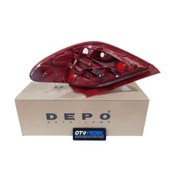 Peugeot 207 (2009-2012) Sol Arka Stop Duysuz (Depo)