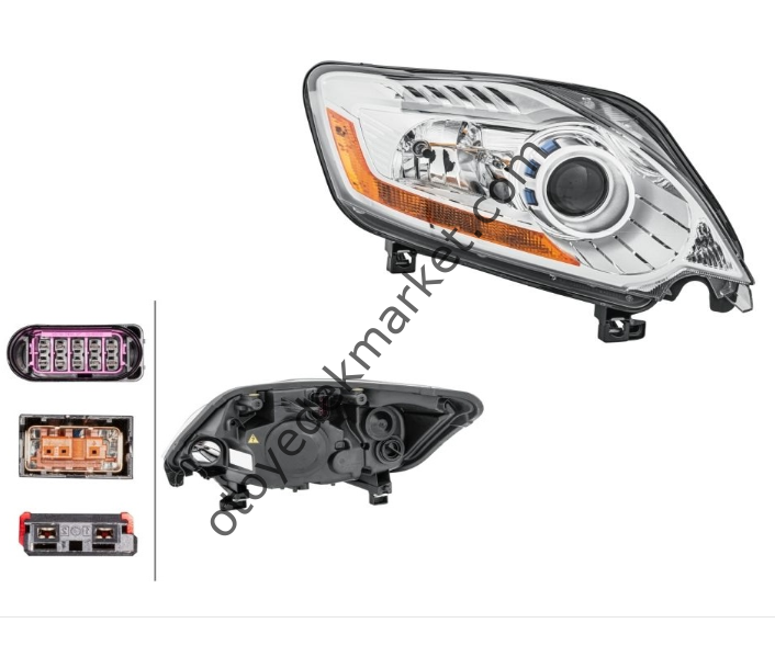 Ford Kuga (2008-2012) Far Sağ Komple Xenon (Hella)