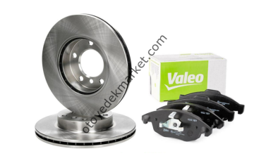 PEUGEOT PARTNER TEPEE (2009-2019) ÖN FREN BALATA VE DİSK TAKIMI (VALEO)