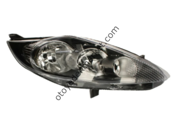 Ford Fiesta (2008-2012) Sağ Far Ayarlı Siyah Zemin (İthal)