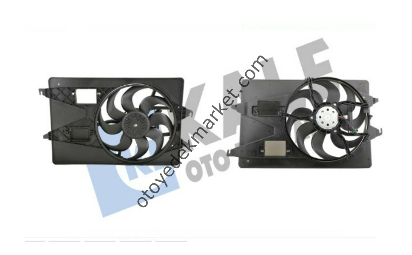 Ford Mondeo (2001-2006) Fan Motoru Komple  Otomatik Vites (Kale)