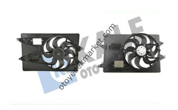 Ford Mondeo (2001-2006) Fan Motoru Komple  Otomatik Vites (Kale)