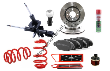 Peugeot 206 (1999-2012) Spor Disk, Yay ve Performans Filtre Seti