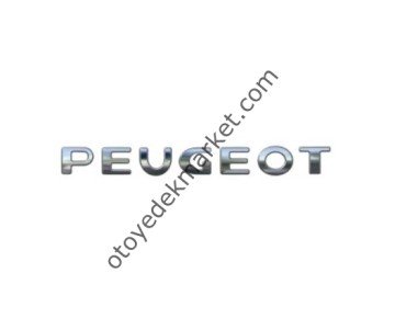 Peugeot 407 Bagaj Yazısı ''Peugeot'' (İthal)