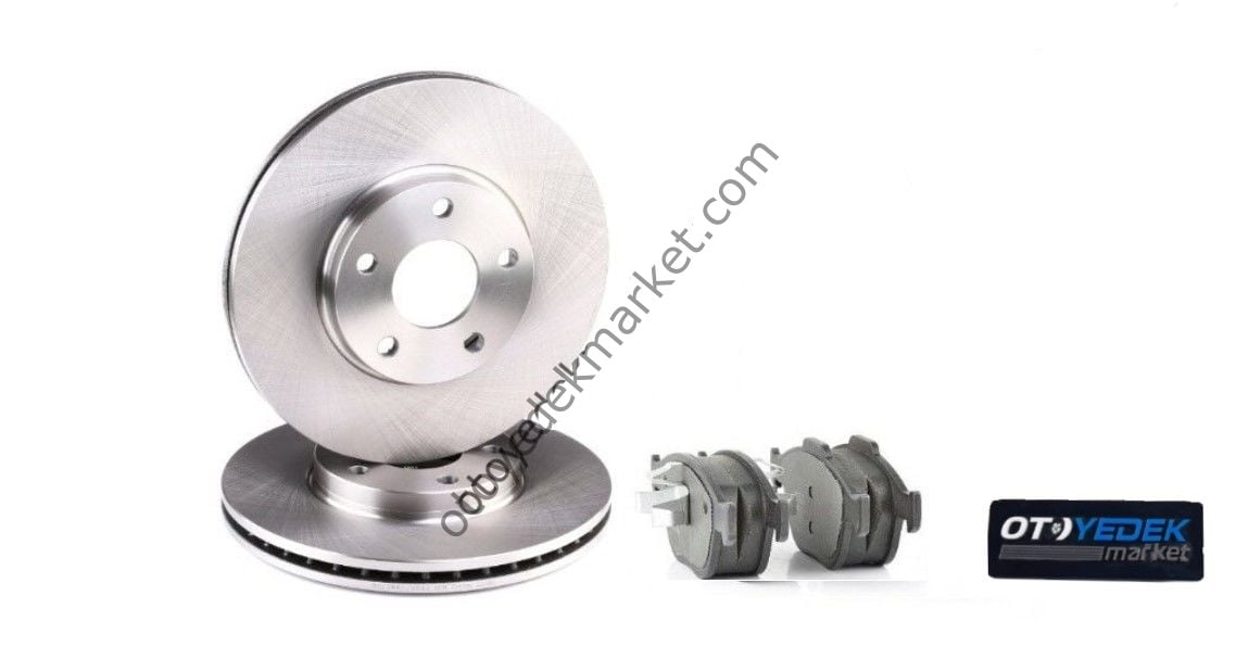 Ford Connect (2002-2013) Ön Fren Disk Havalı 278 Mm Ön Fren Balata 1.8 Tdci (Ayd)