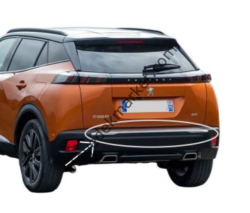Peugeot 2008 (2019-2023) Arka Tampon Nikelajı (Orijinal)