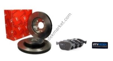 Ford Connect (2002-2013) Ön Fren Disk Havalı 278 Mm Ön Fren Balata 1.8 Tdci (Trw)