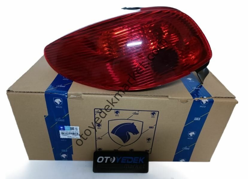 Peugeot 206 (1999-2009) Duylu Arka Sağ Stop (İran Orijinal)